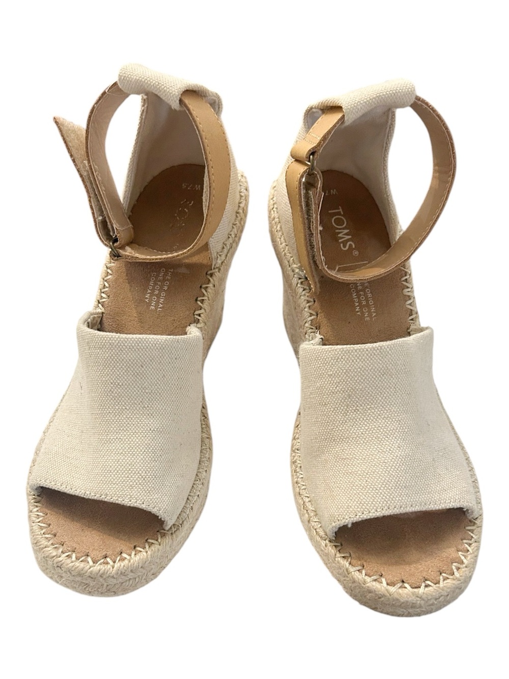 Tom’s Marisol Wedge Peony Suede
